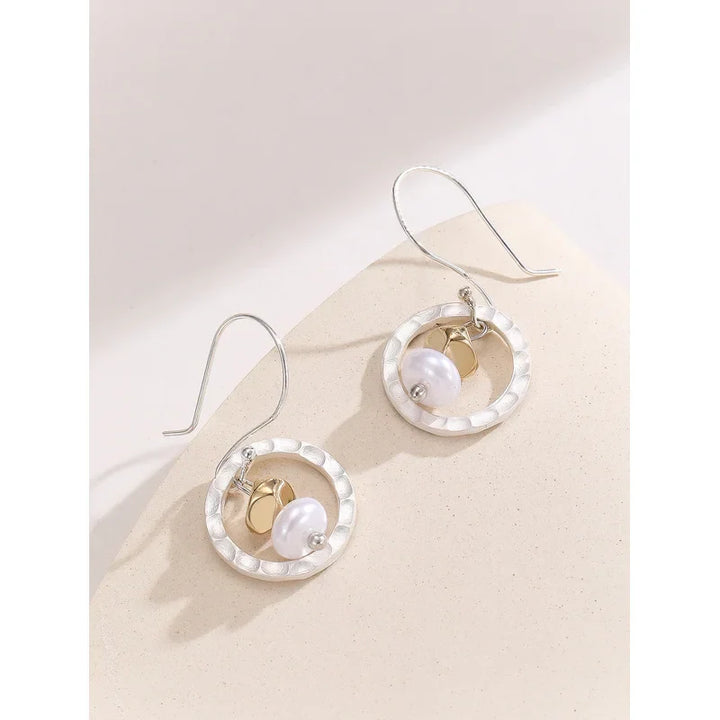 Solène - Pendantes d'oreilles au style rétro