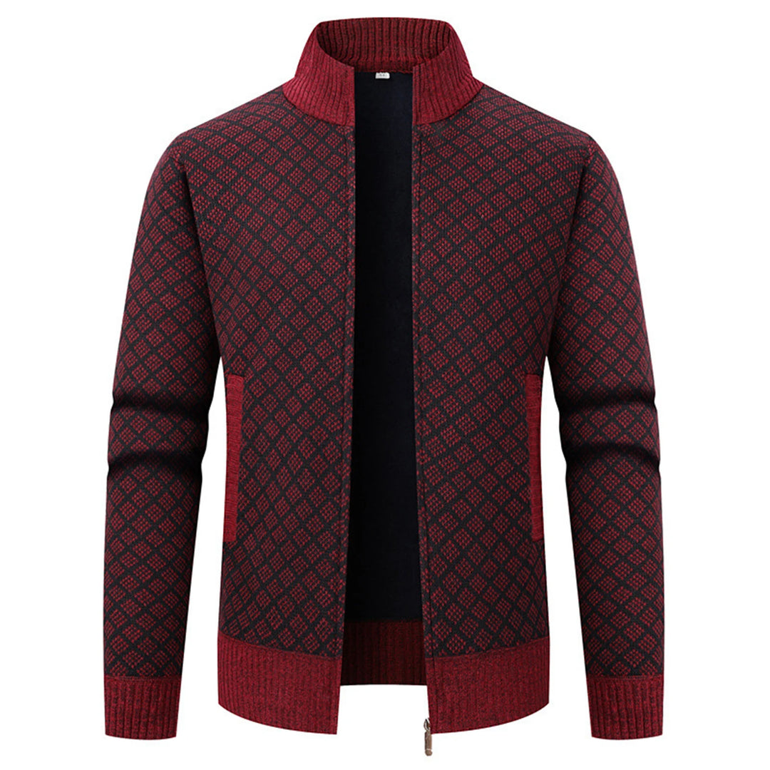 Jean - Veste Décontractée à Col Montant