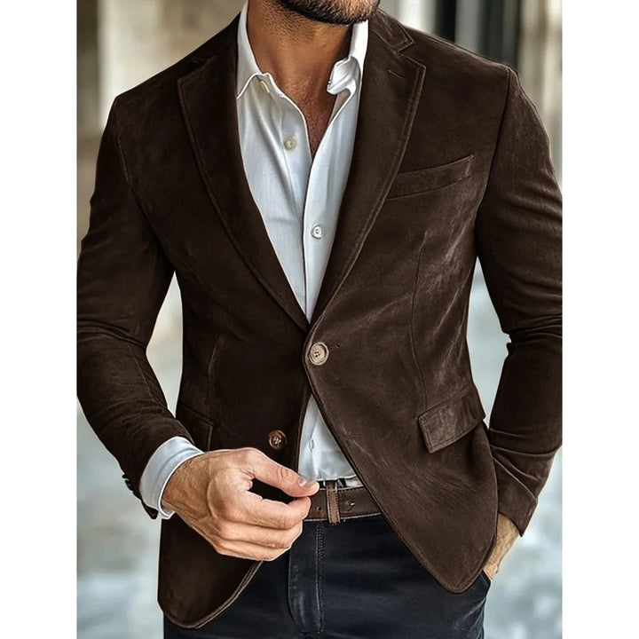 Jean - Veste en suédine chic