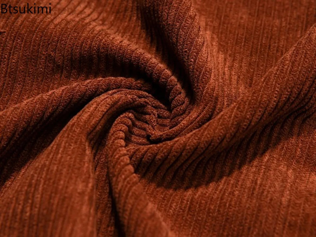 Maxime – Veste en velours côtelé chic