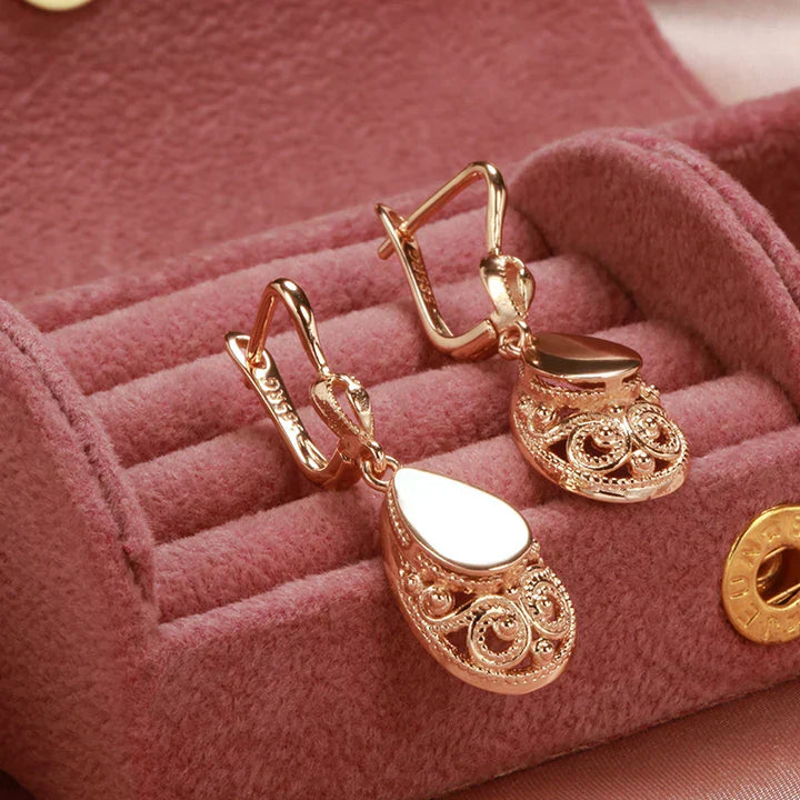 Anaïs - Créoles en forme de goutte Merle