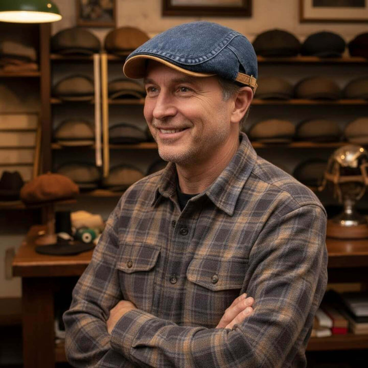 Liam – Casquette denim classique