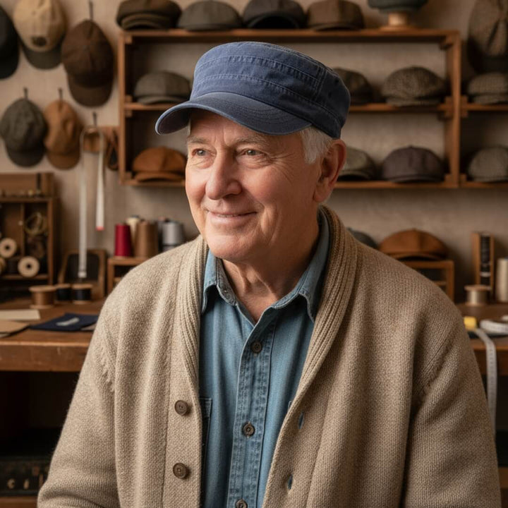 Léon – Casquette en coton lavé