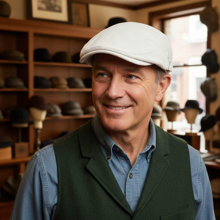 Cyril – Casquette velours douce