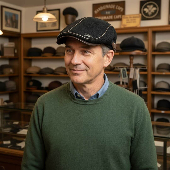 Léon – Bonnet tricot élégant