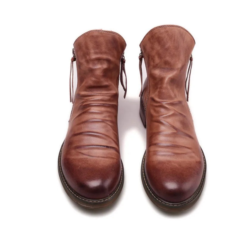 Owens - Bottines Chelsea en cuir