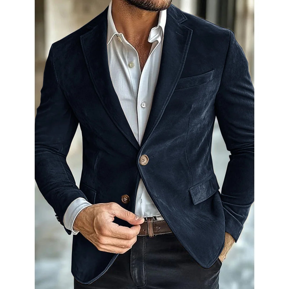 Jean - Veste en suédine chic