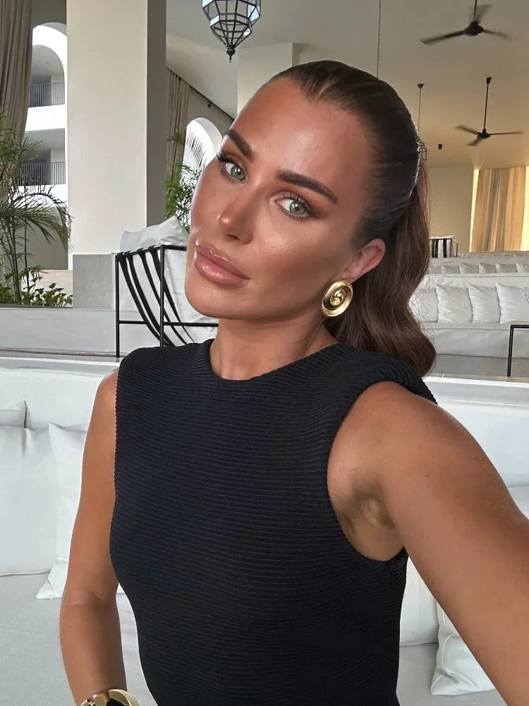 Ana | Robe longue à franges