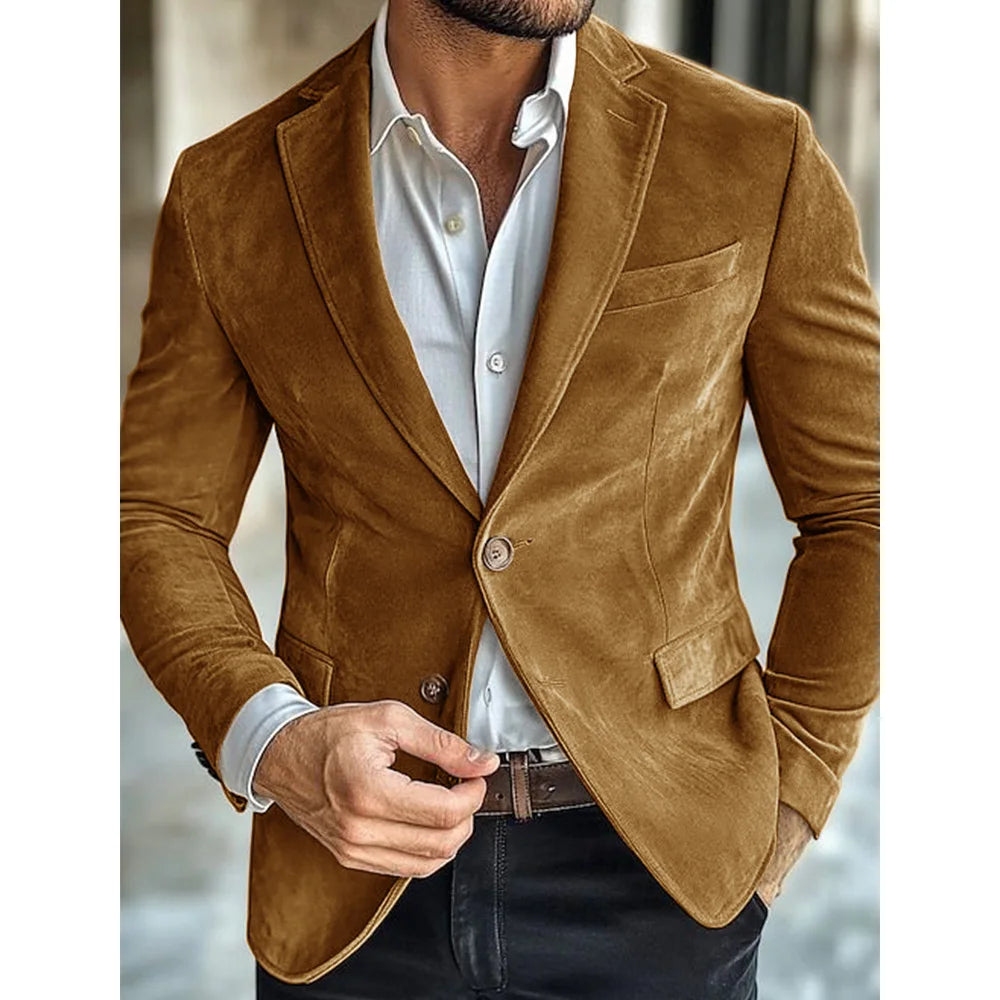 Jean - Veste en suédine chic