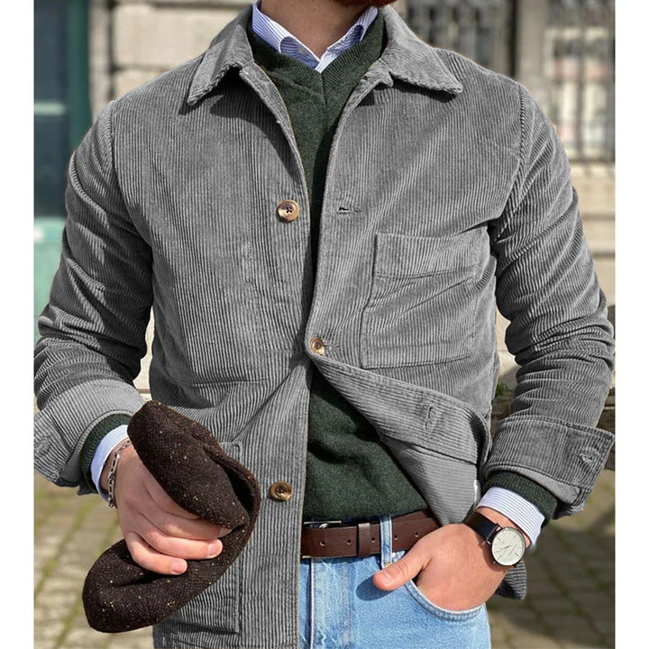 Philippe – Veste Slim en Velours Côtelé