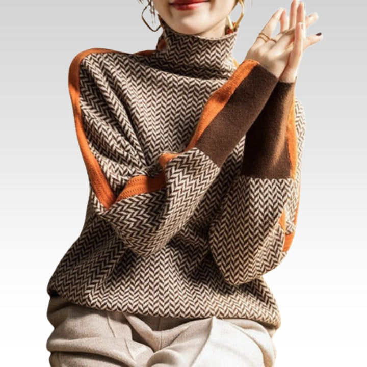 Pull Rayé Fait Main