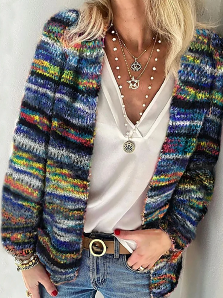 Cardigan Isa vibrant pour un confort douillet