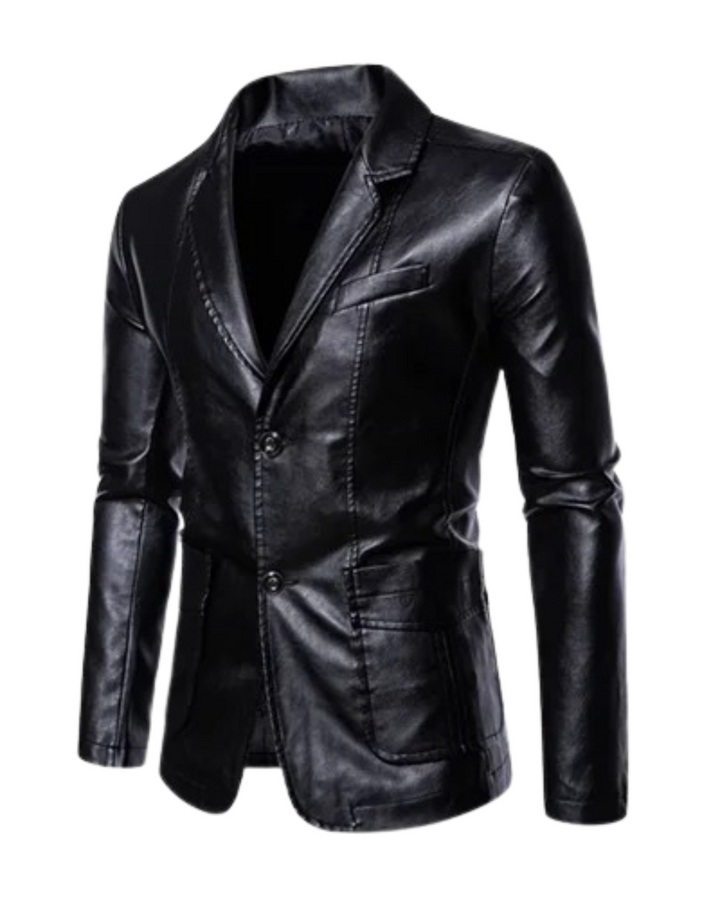 Lucien – Veste cuir business
