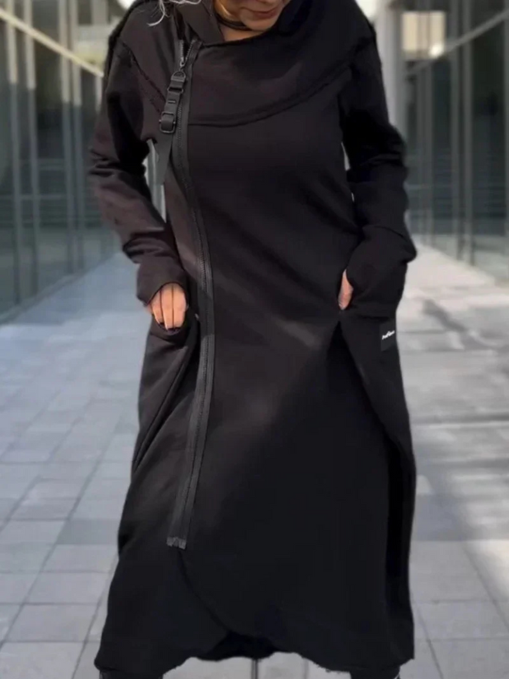 Sweat à capuche Evelisse à longue fermeture éclair