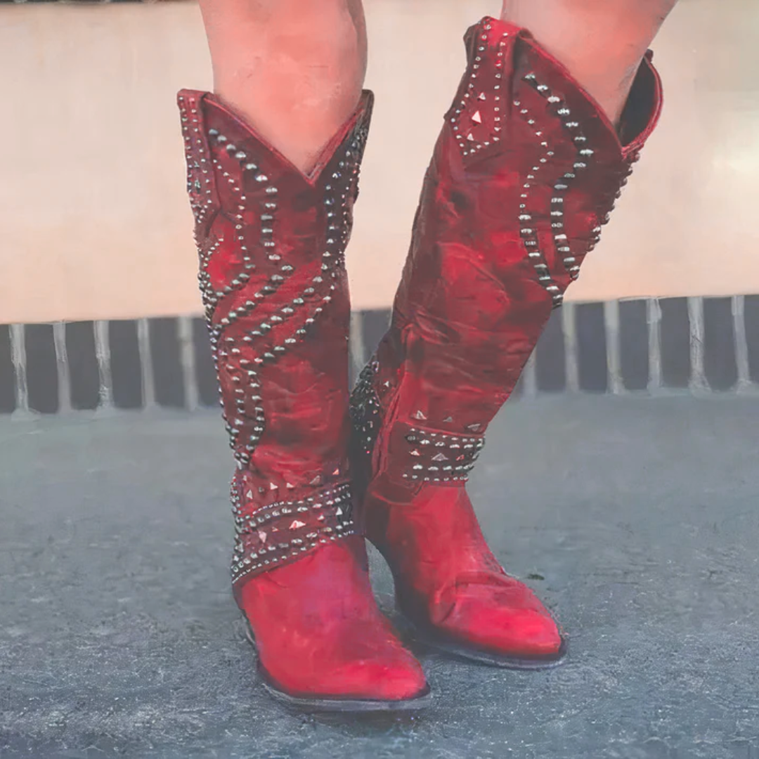 La Maison Élise® | Bottes Western Élevées
