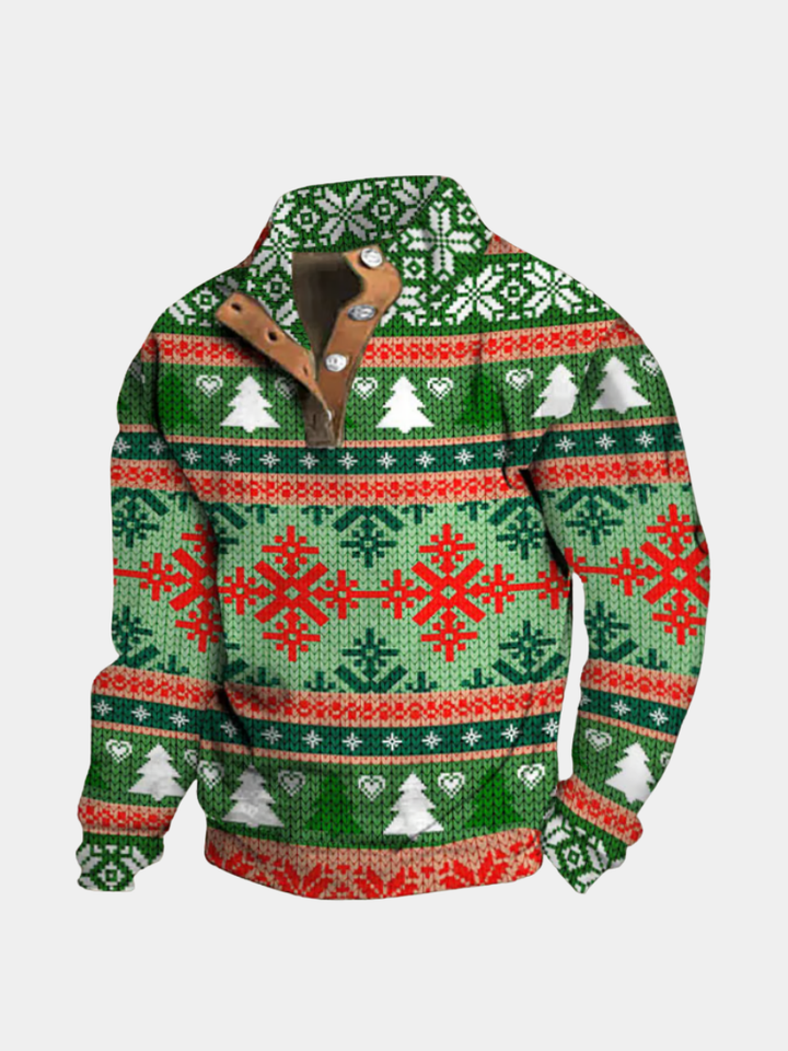 Émile – Pull Noël flocons