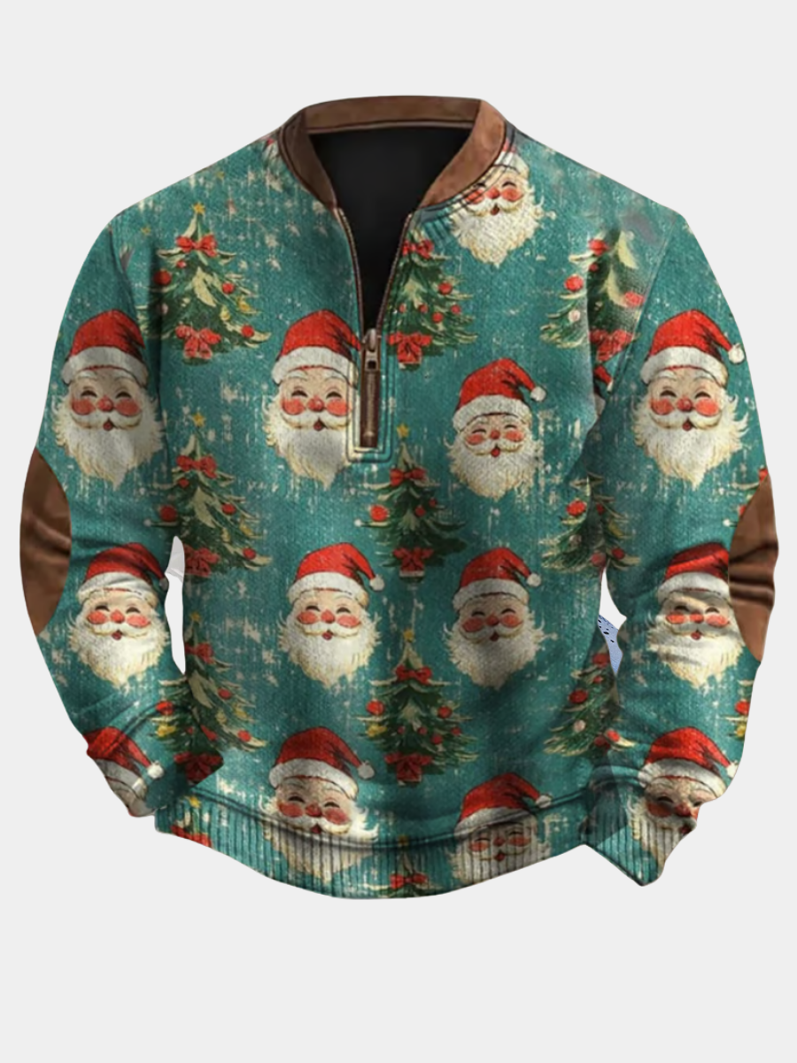 Lucien – Pull de Noël imprimé