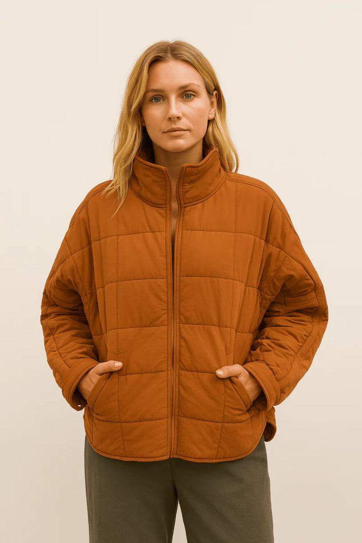 AVRIL – Veste Puffer Légère et Compacte avec Zip