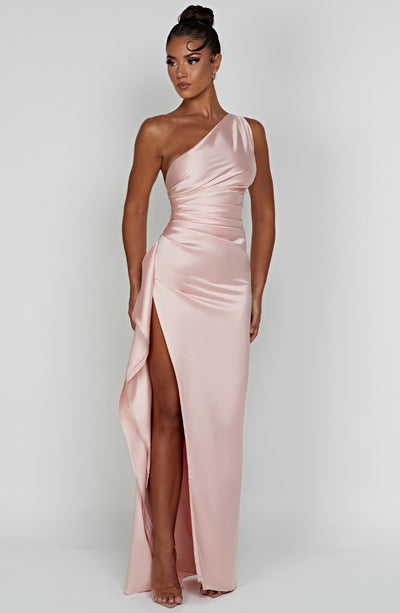 Génesis | Robe longue en satin