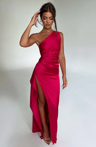 Génesis | Robe longue en satin