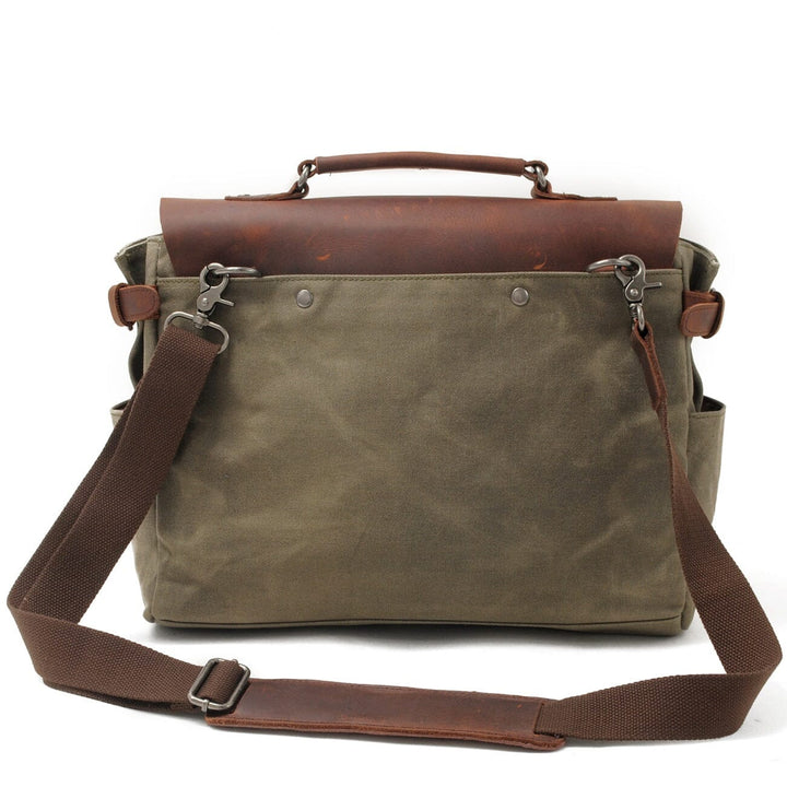 Alexander - Sac messager en toile vintage