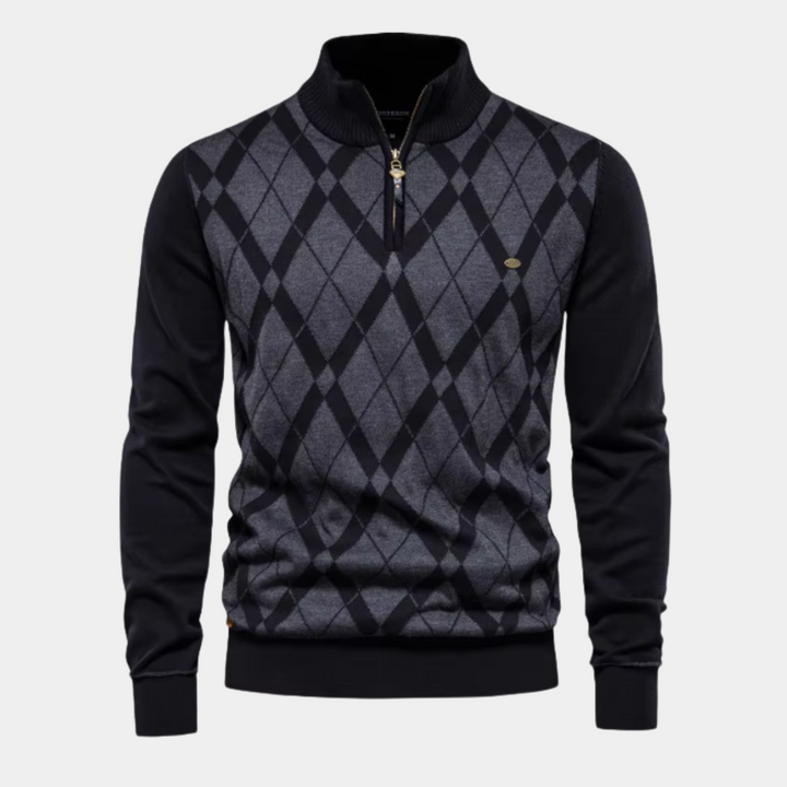 Claude™ | PULL HOMME AVEC MI-ZIP