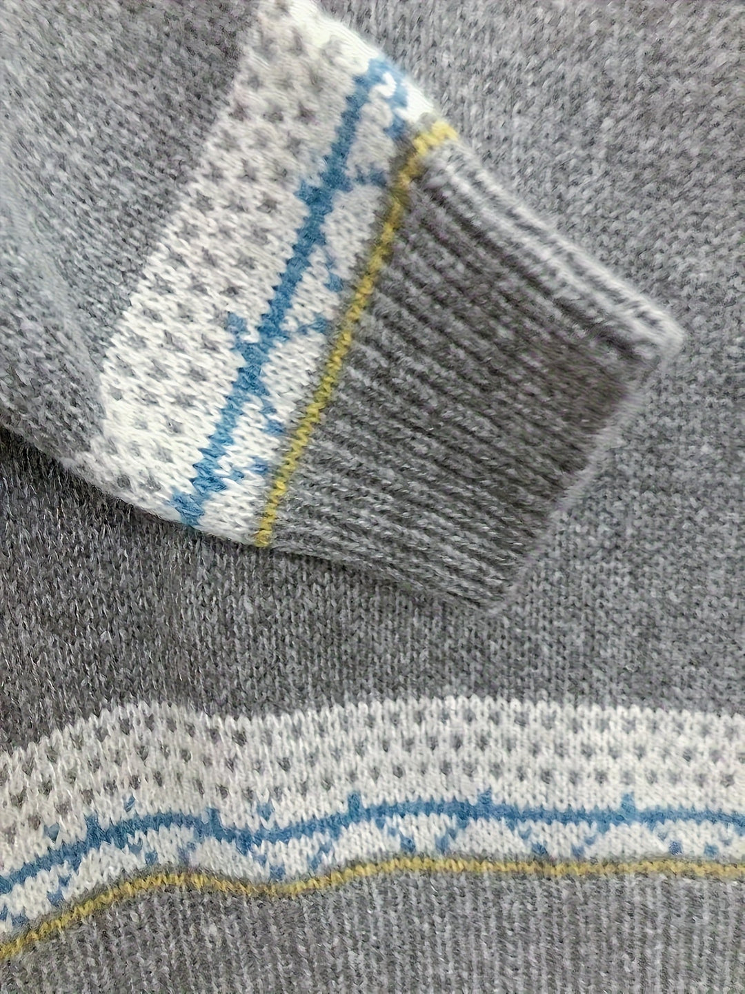 Luxe - Pull nordique chaud et élégant