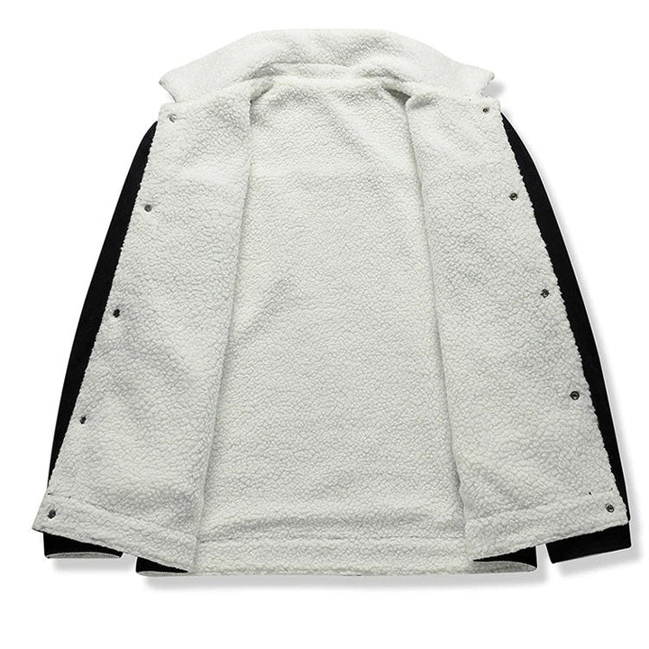 Veste en velours côtelé doublée en polaire Valente