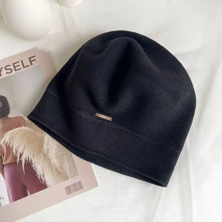 Béret en Mélange de Cachemire Souple