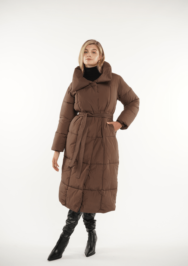BLAIRE | Manteau Puffer Long Extra avec Boutons
