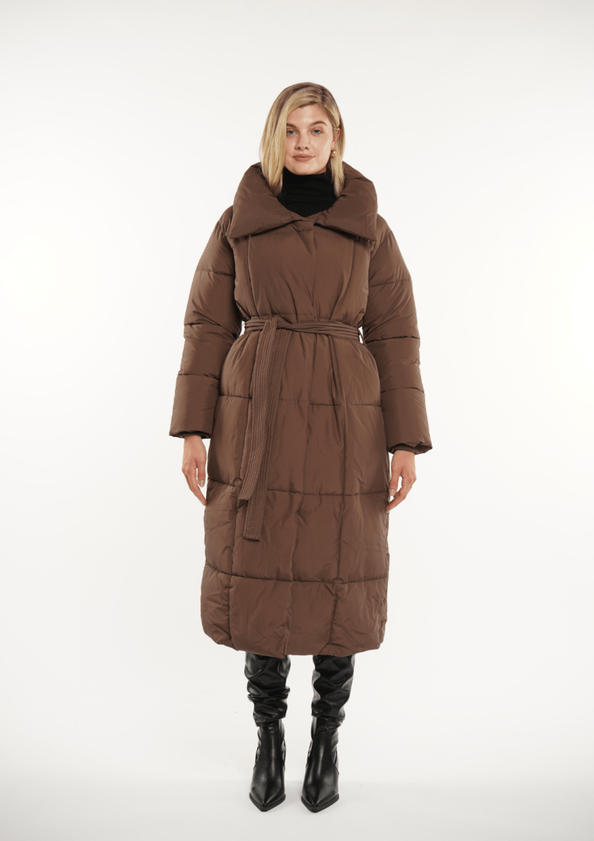 BLAIRE | Manteau Puffer Long Extra avec Boutons