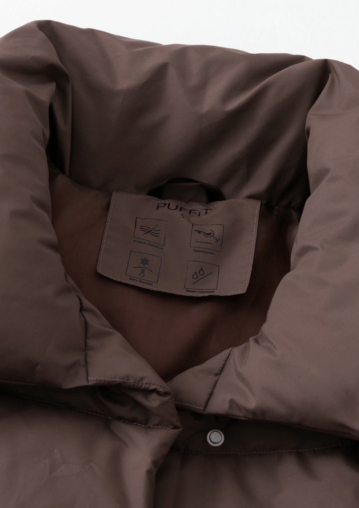 BLAIRE | Manteau Puffer Long Extra avec Boutons