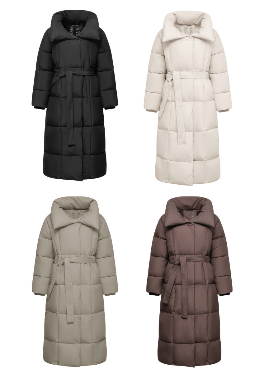 BLAIRE | Manteau Puffer Long Extra avec Boutons
