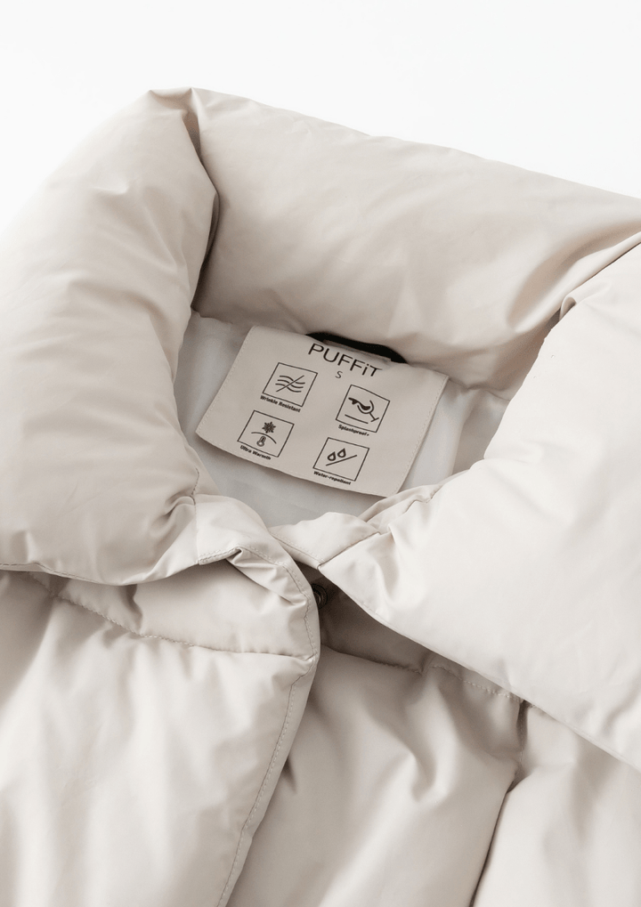 BLAIRE | Manteau Puffer Long Extra avec Boutons