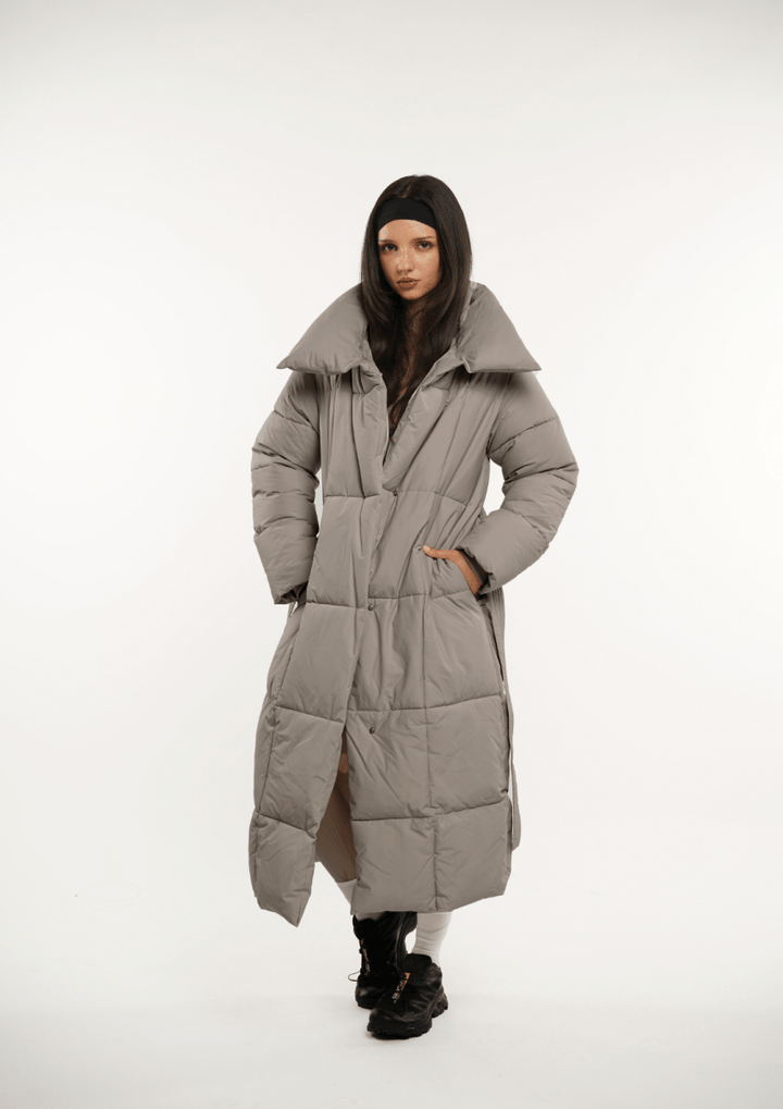 BLAIRE | Manteau Puffer Long Extra avec Boutons
