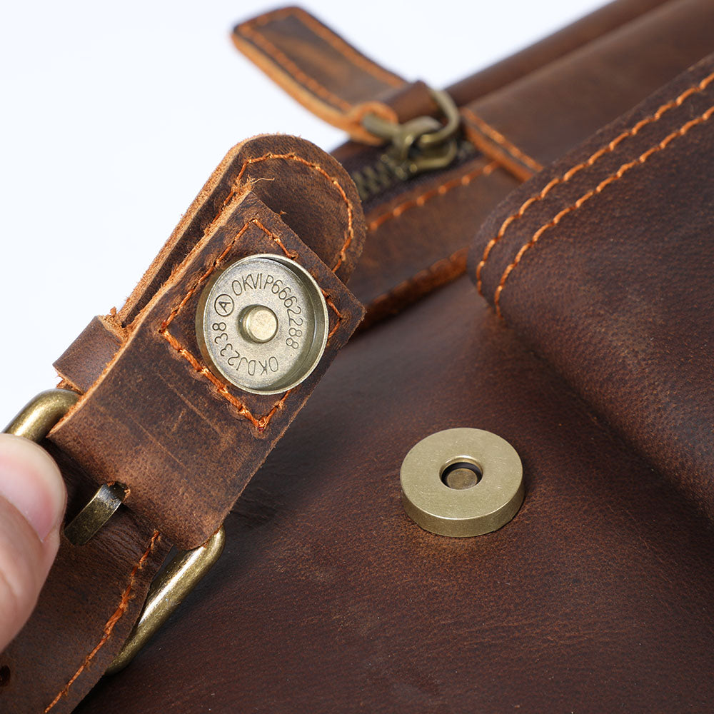 Charles - Sac à dos en cuir pour hommes