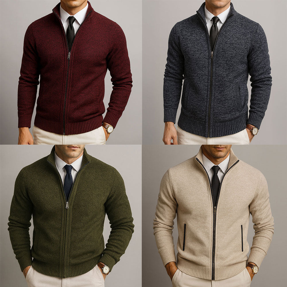 Maurice – Cardigan mérinos raffiné