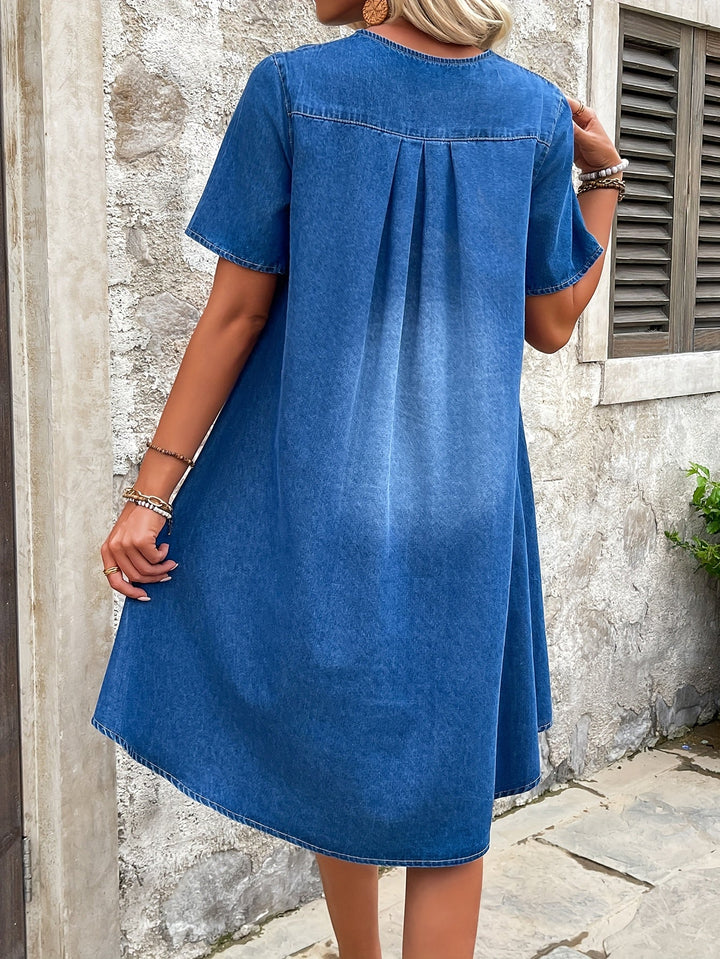 Emma™ | Robe d'été en Denim Intemporel