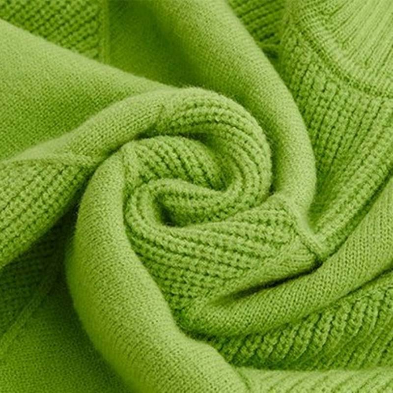 Kylie - Pull col roulé texturé