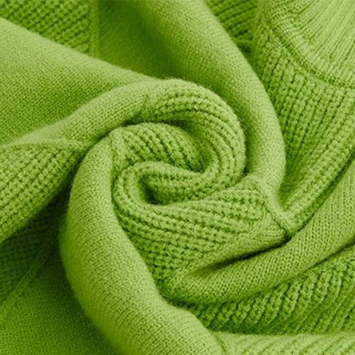 Kylie - Pull col roulé texturé