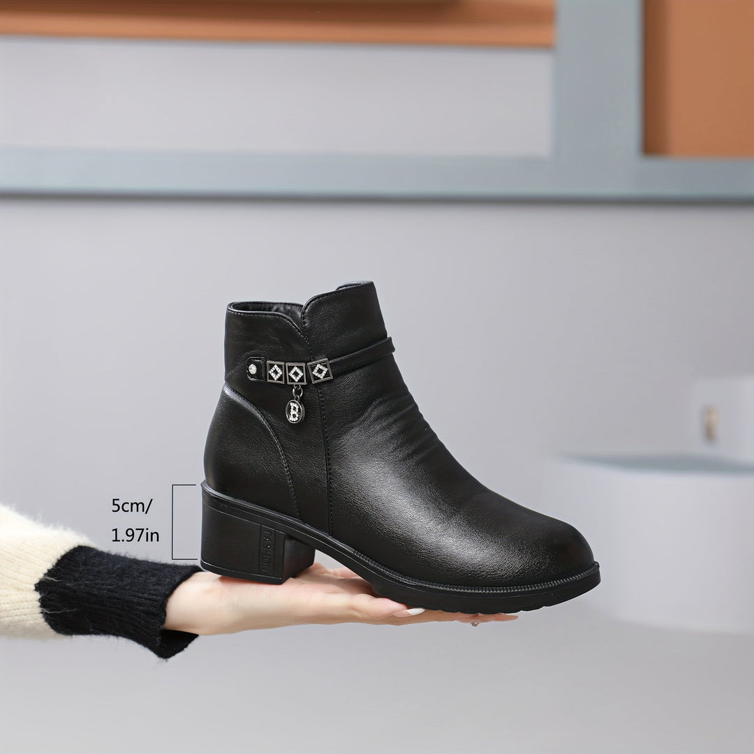 Noémie – Bottines confort d’hiver