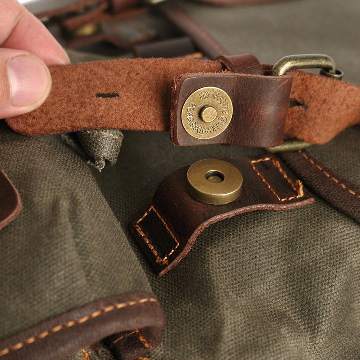 John - Sac à dos de randonnée en toile robuste