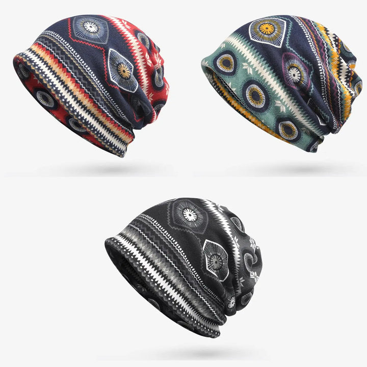 Bonnet Turban Tricot Élégance Rétro