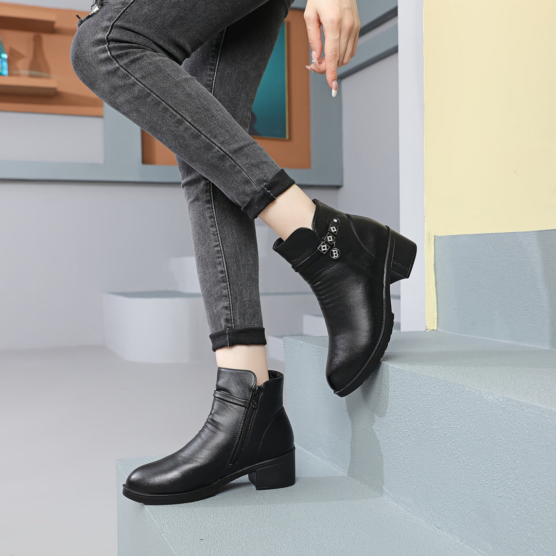 Noémie – Bottines confort d’hiver