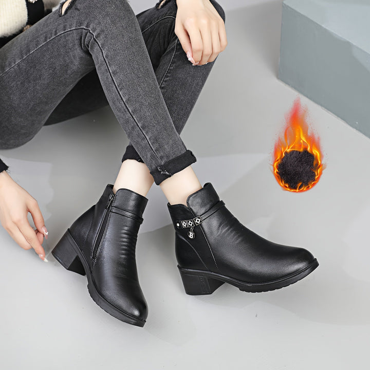 Noémie – Bottines confort d’hiver