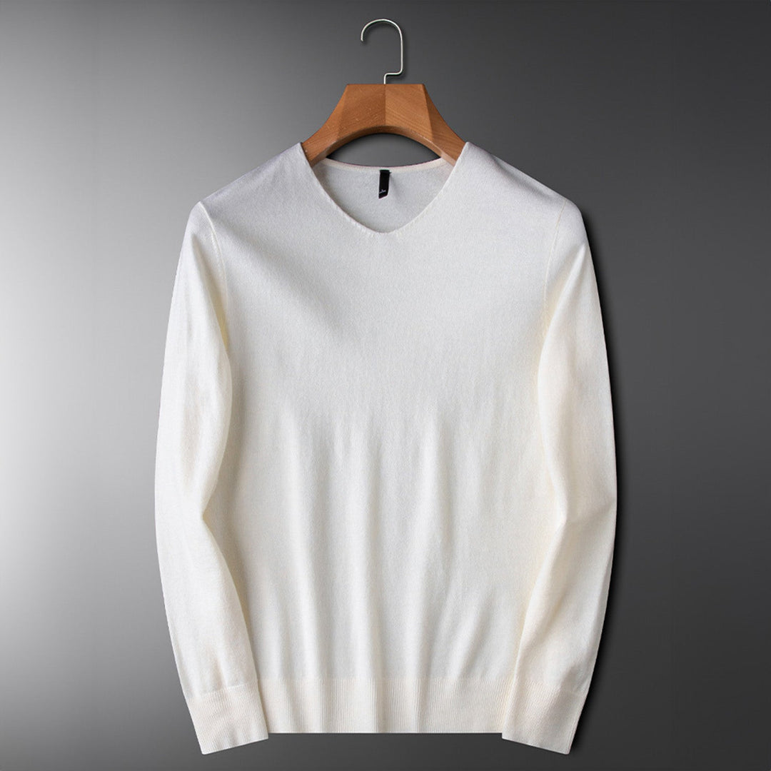 Pull V-Neck en Cachemire Martin