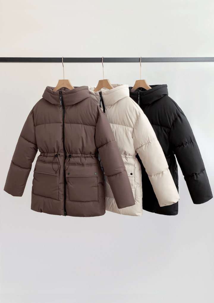 EVA | Veste Puffer Imperméable avec Capuche
