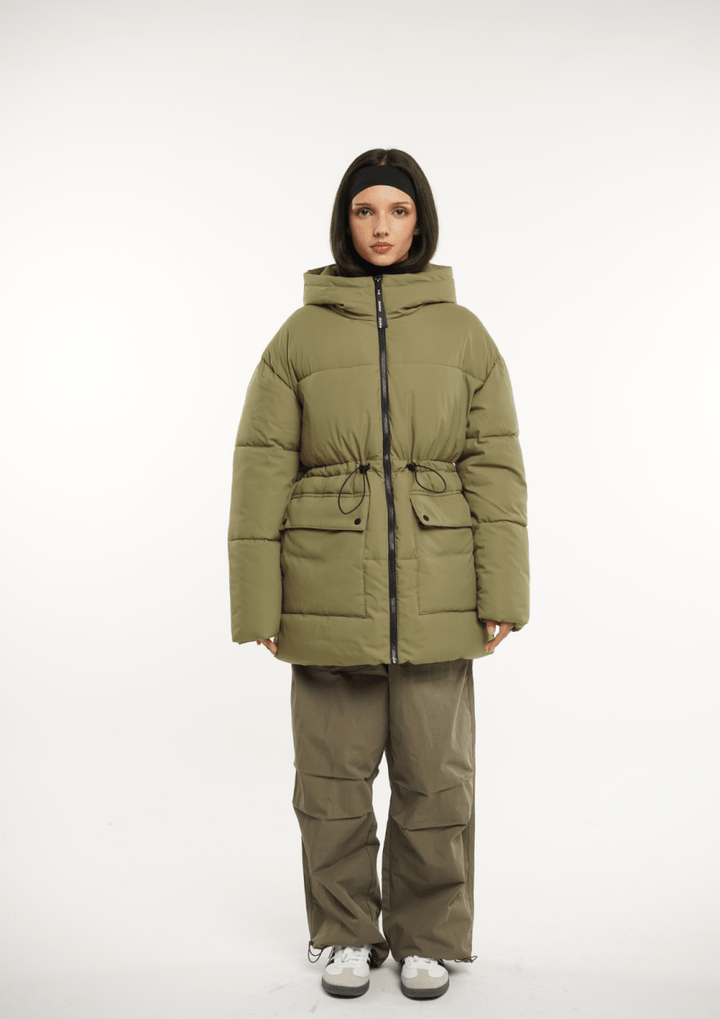 EVA | Veste Puffer Imperméable avec Capuche