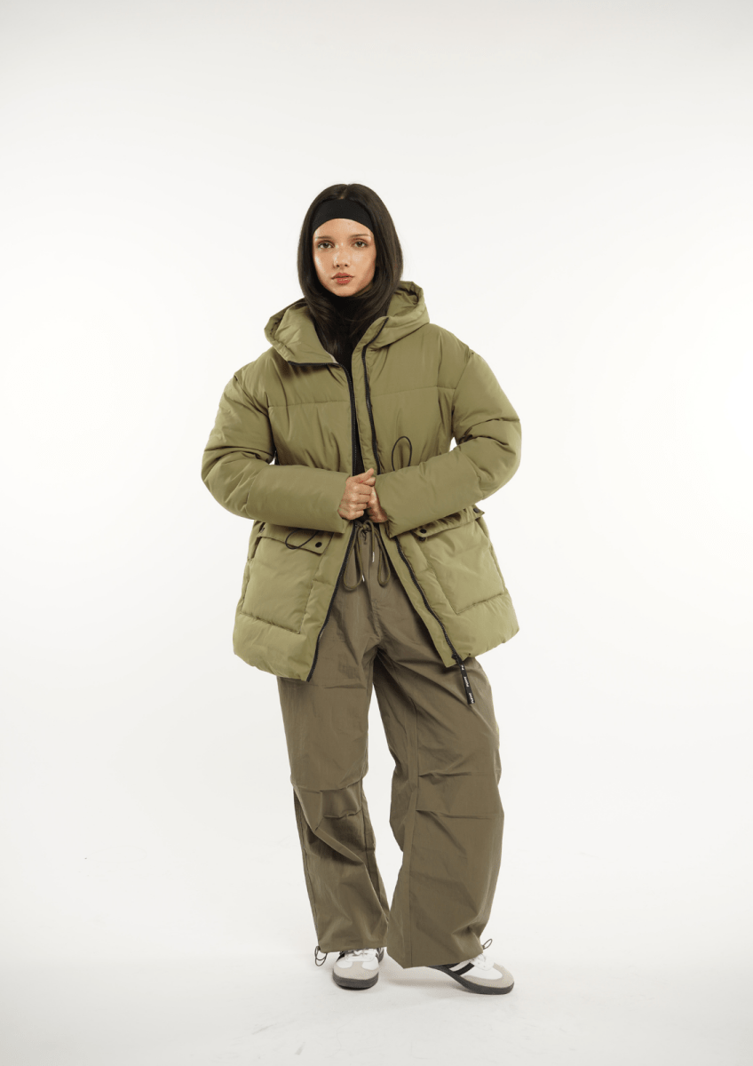 EVA | Veste Puffer Imperméable avec Capuche