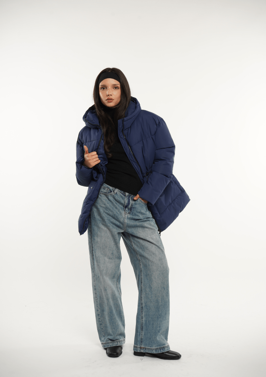 EVA | Veste Puffer Imperméable avec Capuche